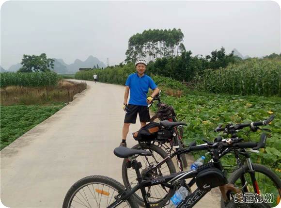 柳州周边游：休闲骑行乡间路