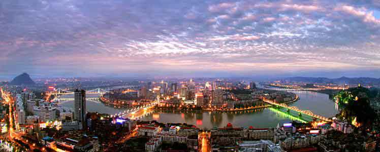 美丽柳州是历史文化名城和中国优秀旅游城市