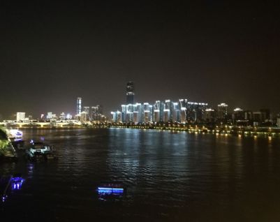 美丽柳州 江边夜景