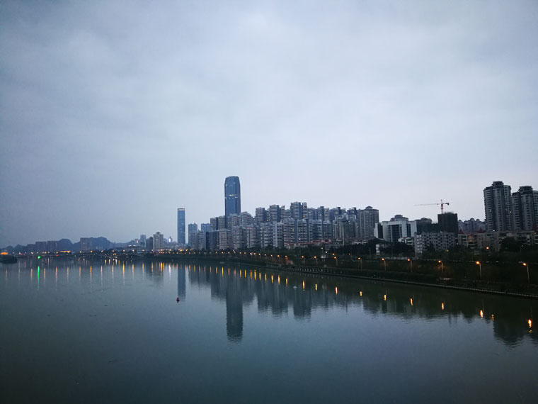 美丽柳州 柳江河夜景